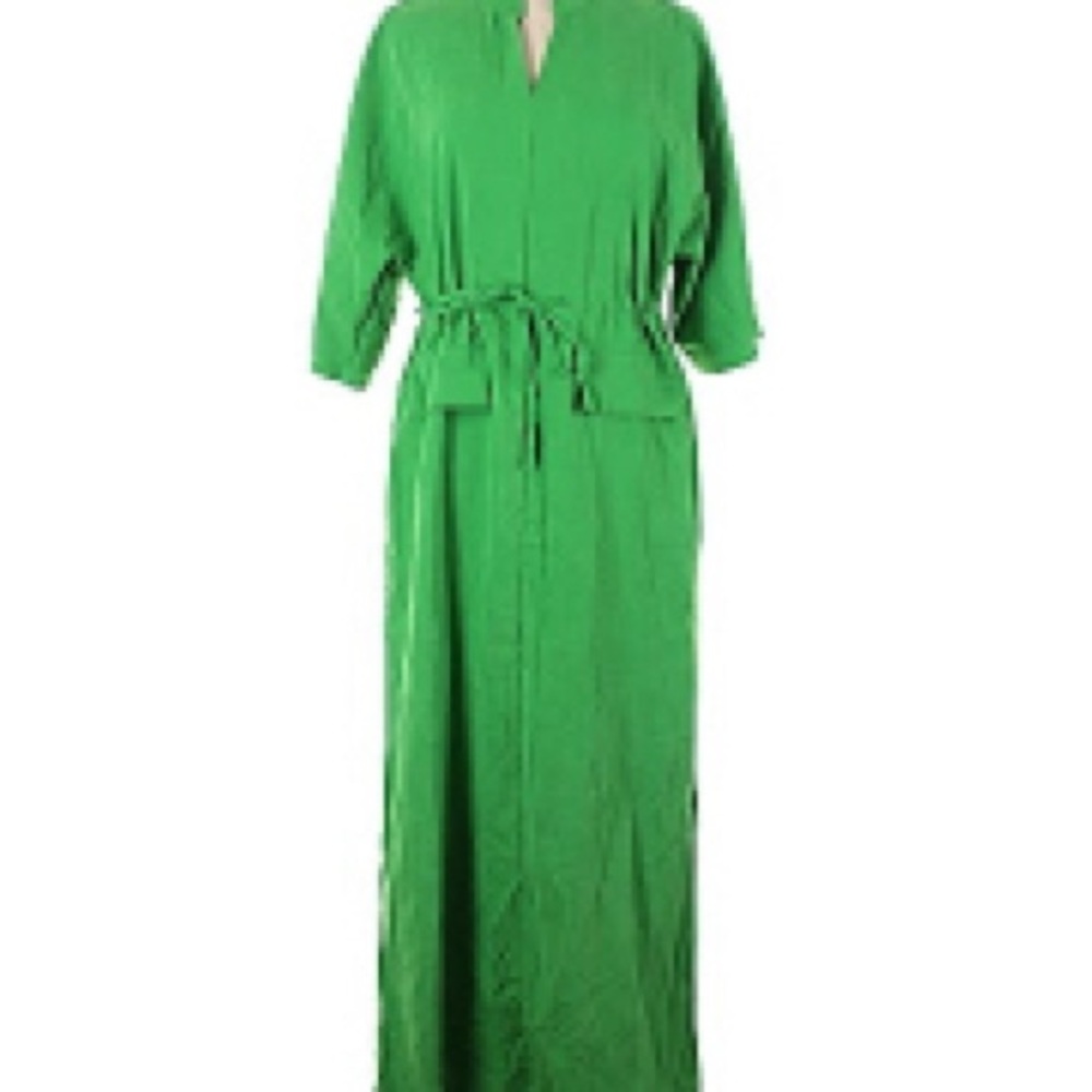 Adorable Green Maxi Dress/Cover-up